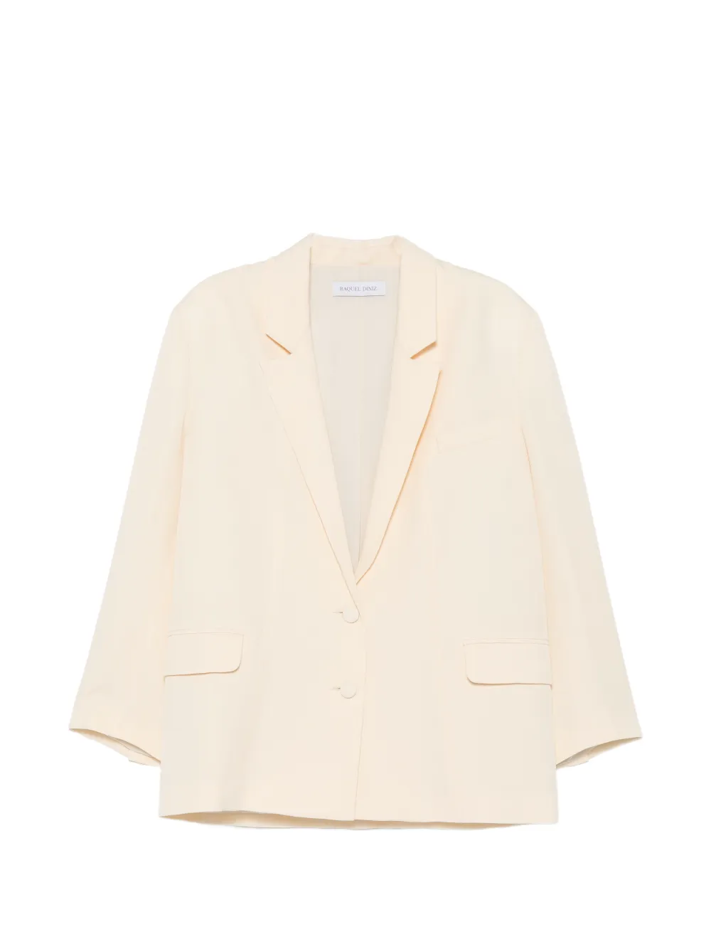 Raquel Diniz Giada single-breasted blazer - Neutrals