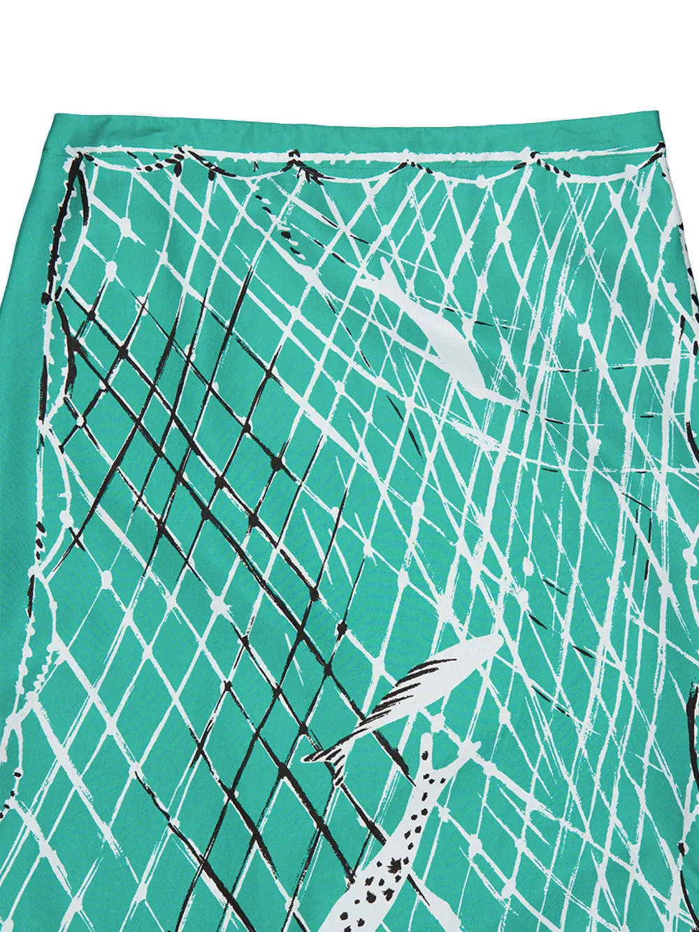 Altuzarra Linnie straight maxi-rok Groen