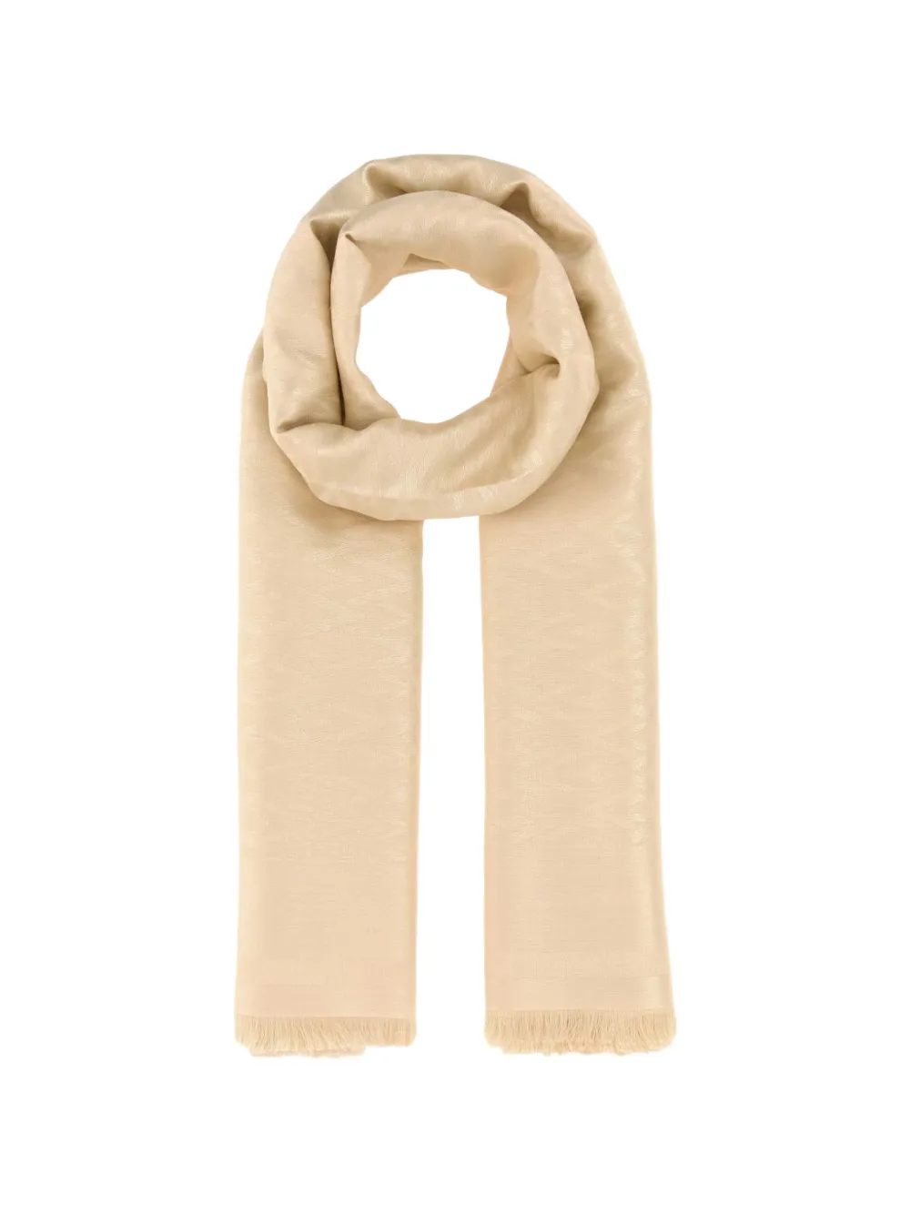 Valentino Garavani frayed scarf - Giallo
