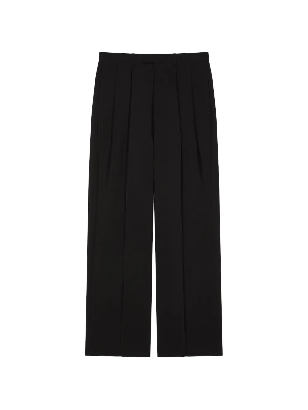 Givenchy Plooibroek van wol en mohair Zwart
