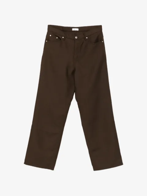 SANDRO belt-loop pocket trousers