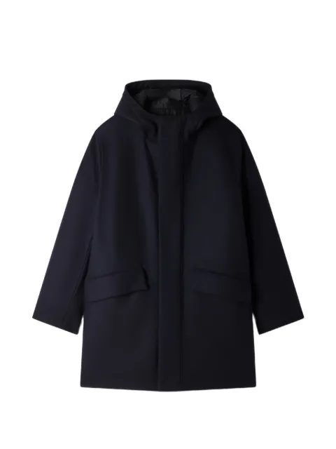 SANDRO wool and cashmere parka