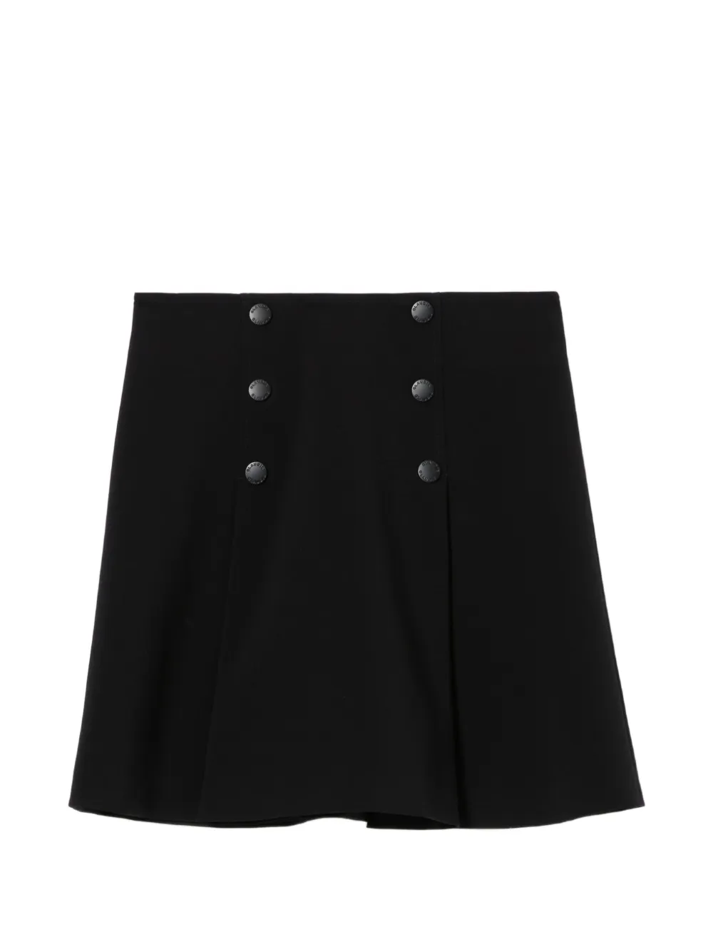 Claudie Pierlot short flared skirt - Nero