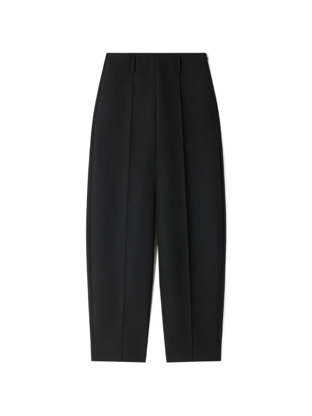 SANDRO High-waist palazzobroek met persvouw Blauw