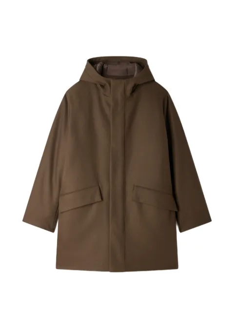 SANDRO parka con capucha y cierre