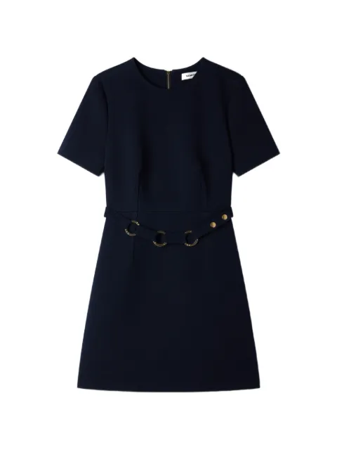 SANDRO short dress with ring belt