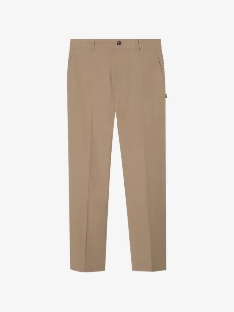Burberry pantalones chinos de sarga