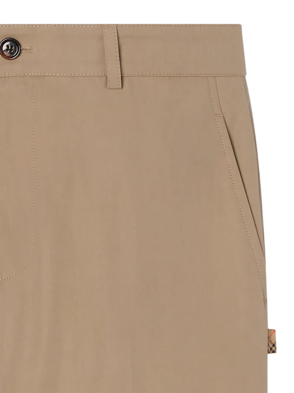 Burberry Katoenen twill chino Beige