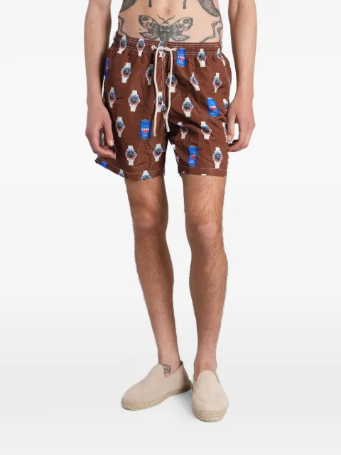 MC2 Saint Barth graphic-print drawstring swim shorts
