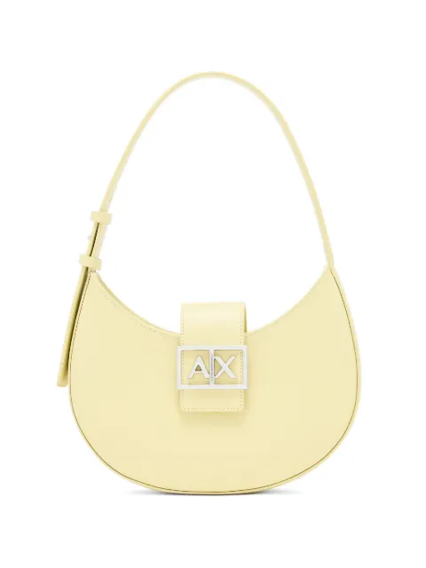 Armani Exchange bolso shopper con placa del logo