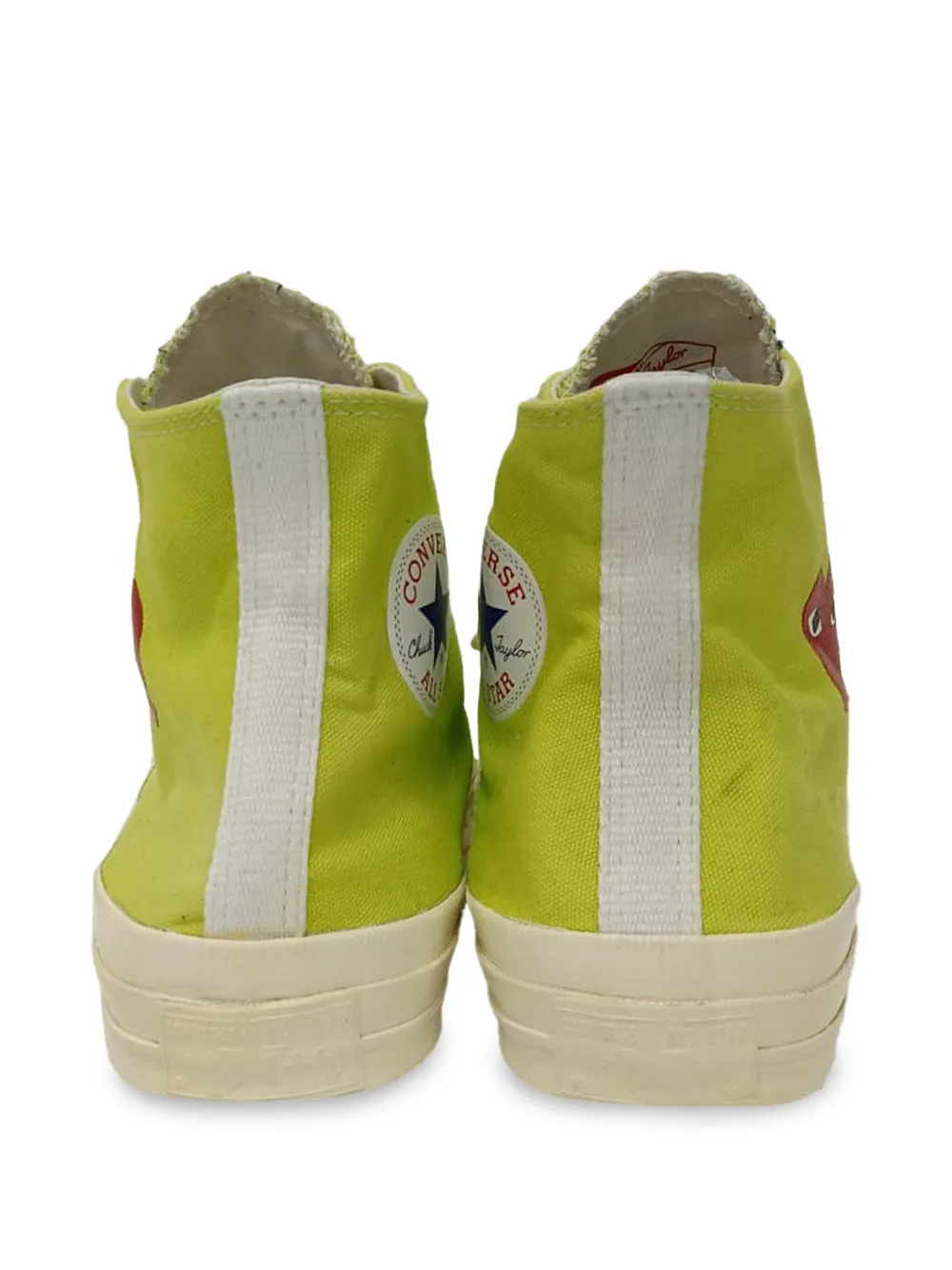  Comme Des Garçons Pre-owned Zapatillas Chuck 70 Con Corazón Estampado De Comme Des Garçons Play X Converse - Verde 
