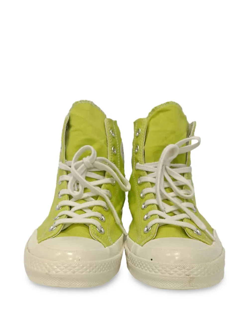  Comme Des Garçons Pre-owned Zapatillas Chuck 70 Con Corazón Estampado De Comme Des Garçons Play X Converse - Verde 