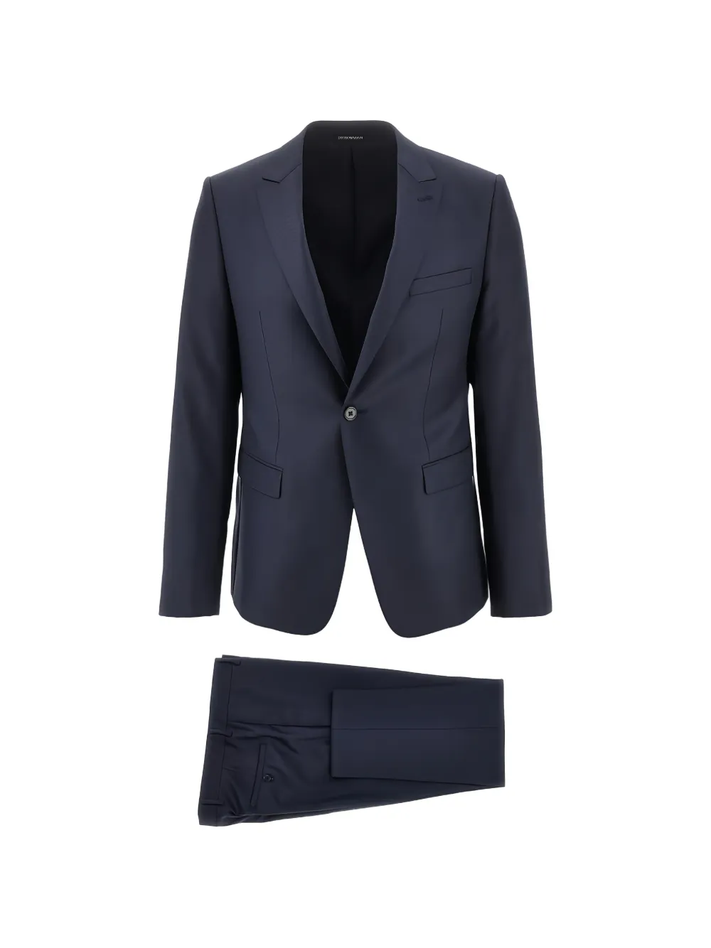 Emporio Armani David single-breasted suit - Blu