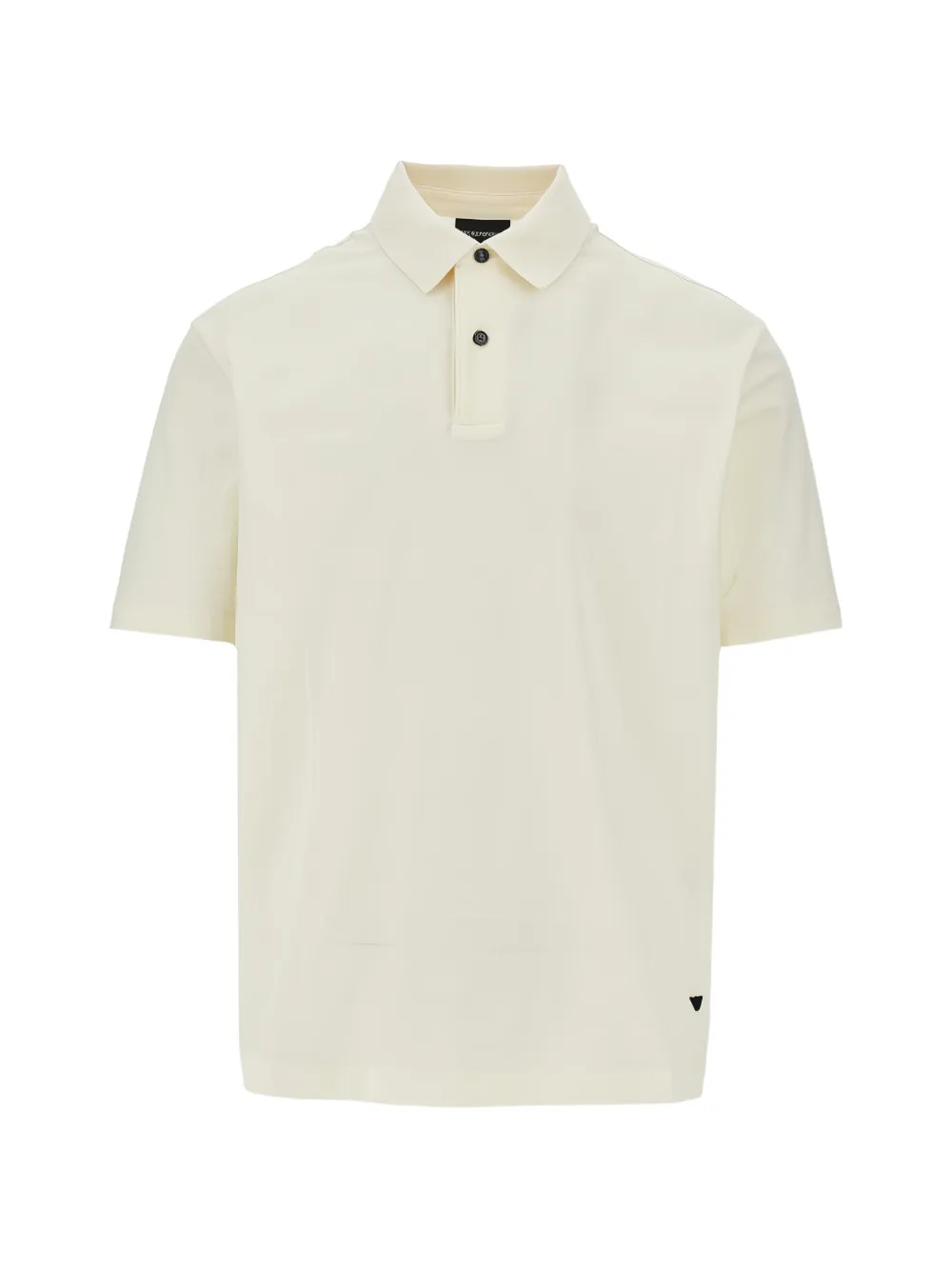 Emporio Armani logo-plaque polo shirt - Toni neutri