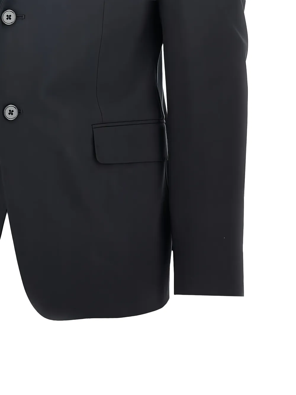 Emporio Armani Pak met enkele rij knopen Zwart