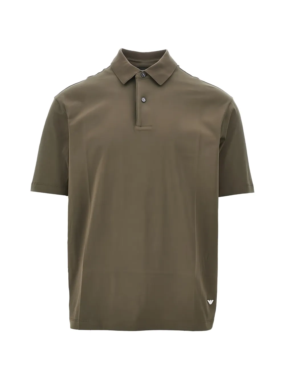 Emporio Armani Poloshirt met korte mouwen Bruin