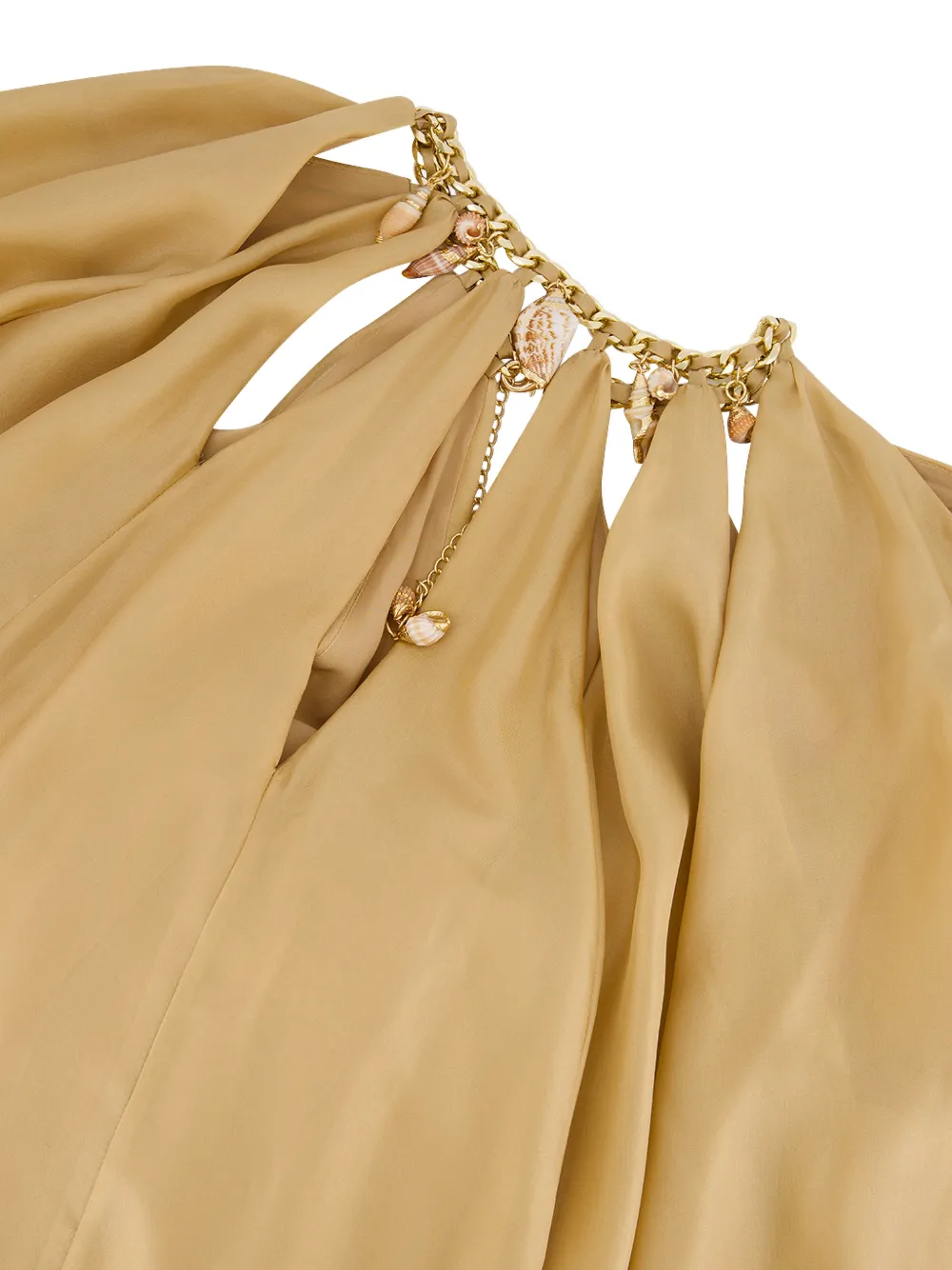 ZIMMERMANN Mahon maxi-jurk Beige