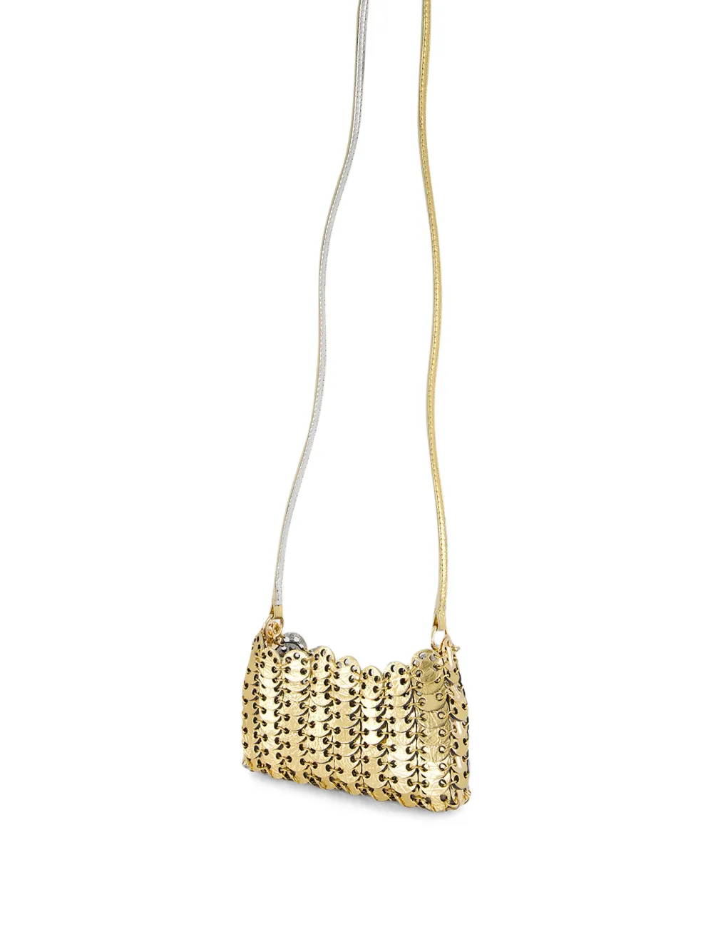Rabanne Schoudertas met metallic-effect Goud