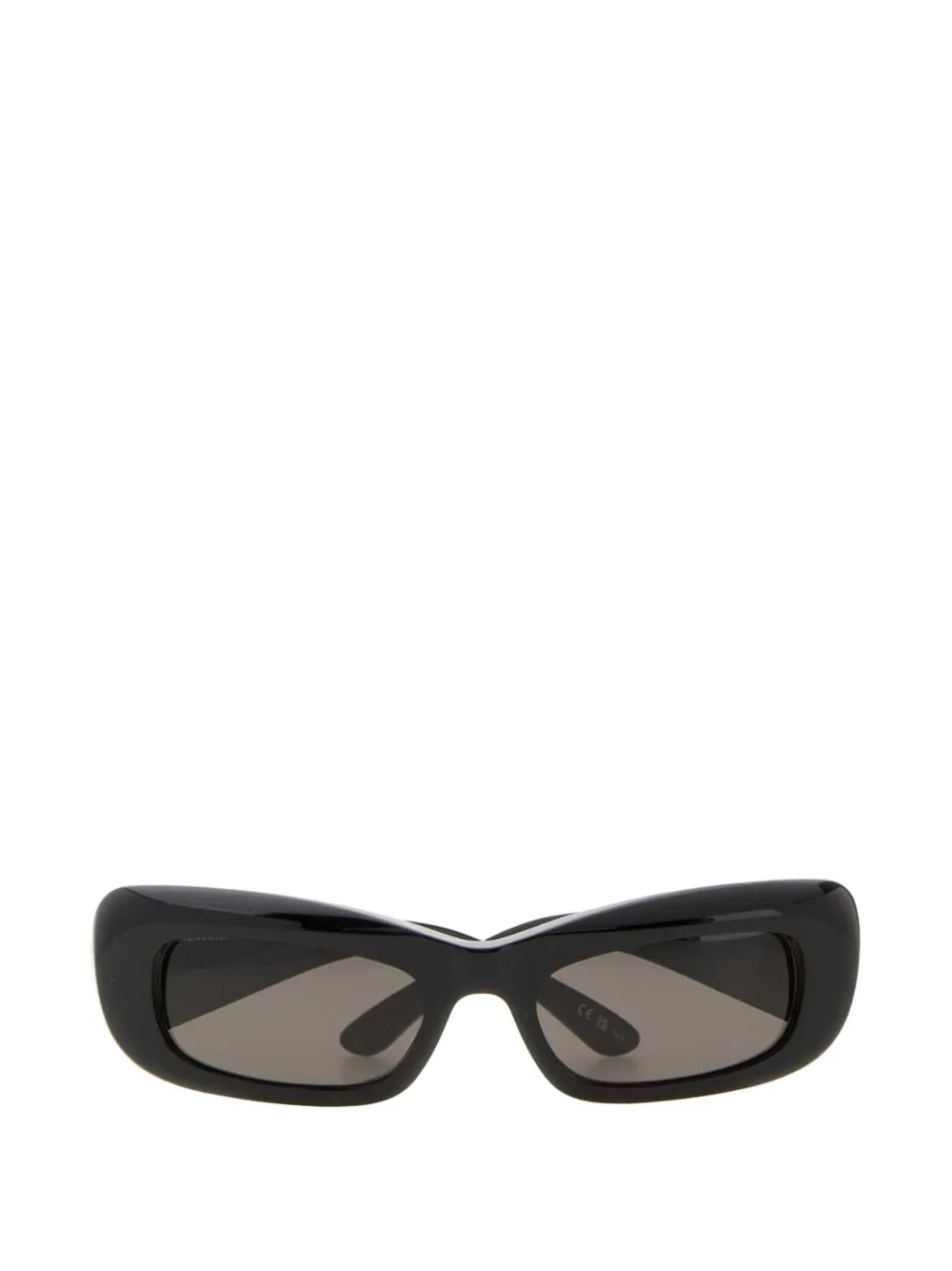 Balenciaga Diva rectangle-frame sunglasses - Nero