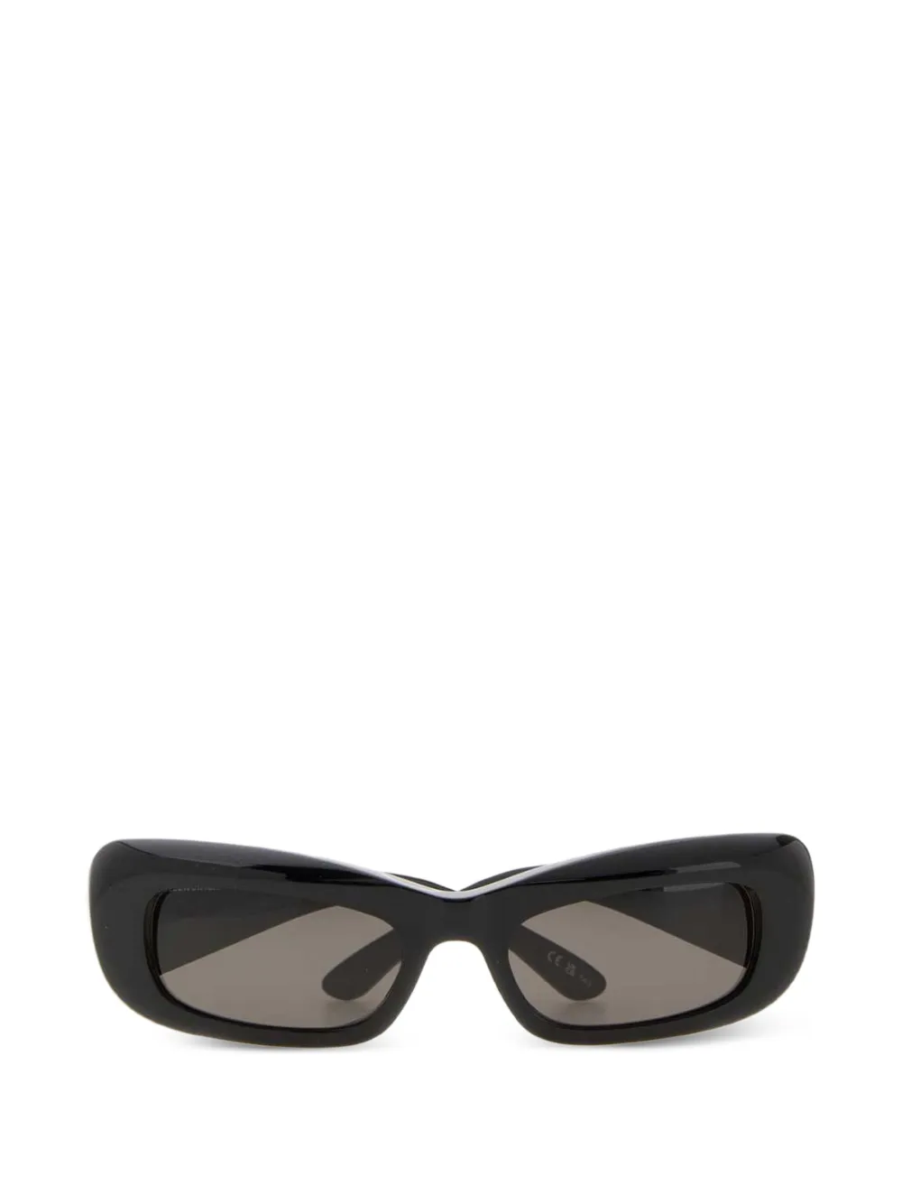 Balenciaga Diva rectangle-frame sunglasses - Nero