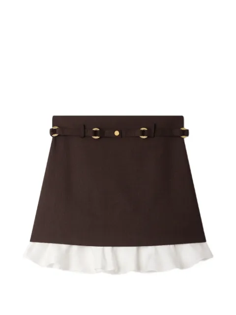 SANDRO Kurzer 2-in-1 Wollrock