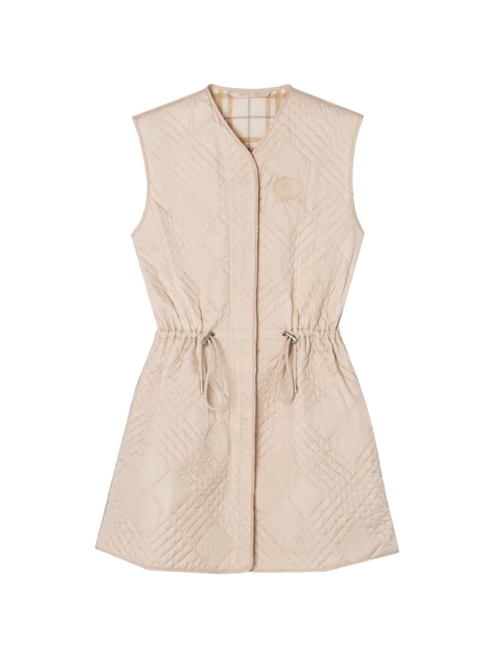 Burberry quilted-nylon walby warmer - Neutrals