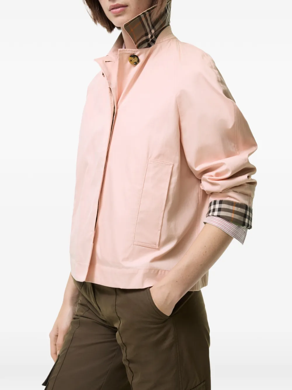 Burberry Gabardine jack Roze