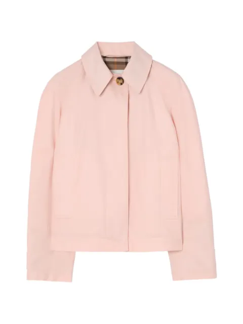 Burberry chaqueta de tejido gabardina