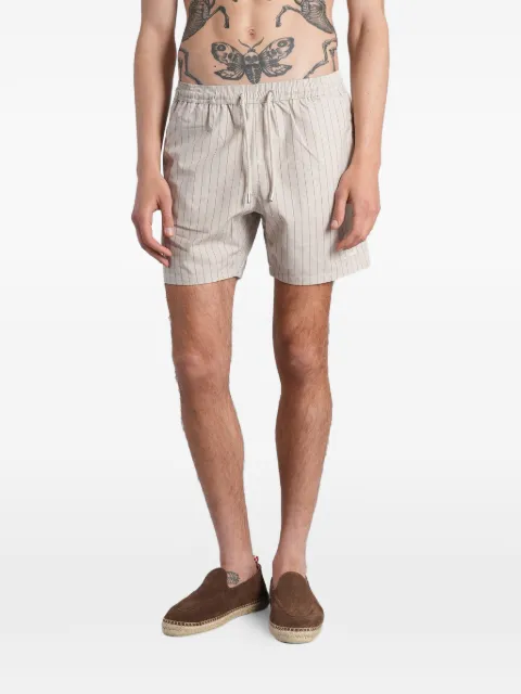 MC2 Saint Barth pinstripe-print drawstring-waist swim shorts