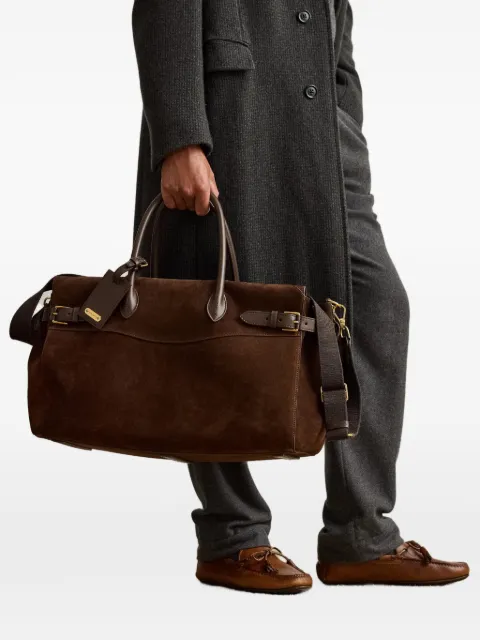 Ralph Lauren Purple Label bolsa duffle Bedford de gamuza