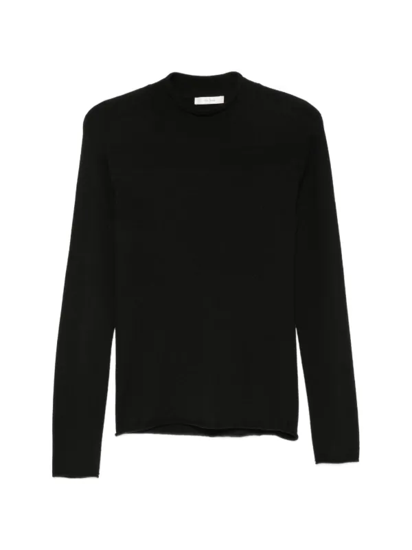 The Row Phaed Long-sleeve Sweater in Black