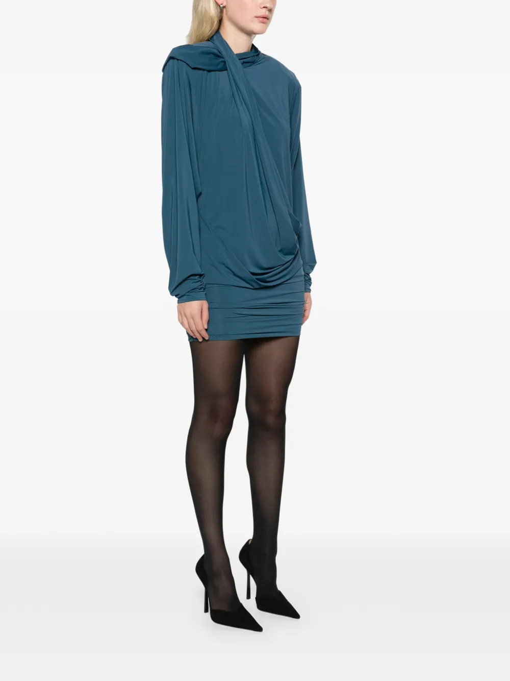ENTIRE STUDIOS Dalters mini-jurk Blauw