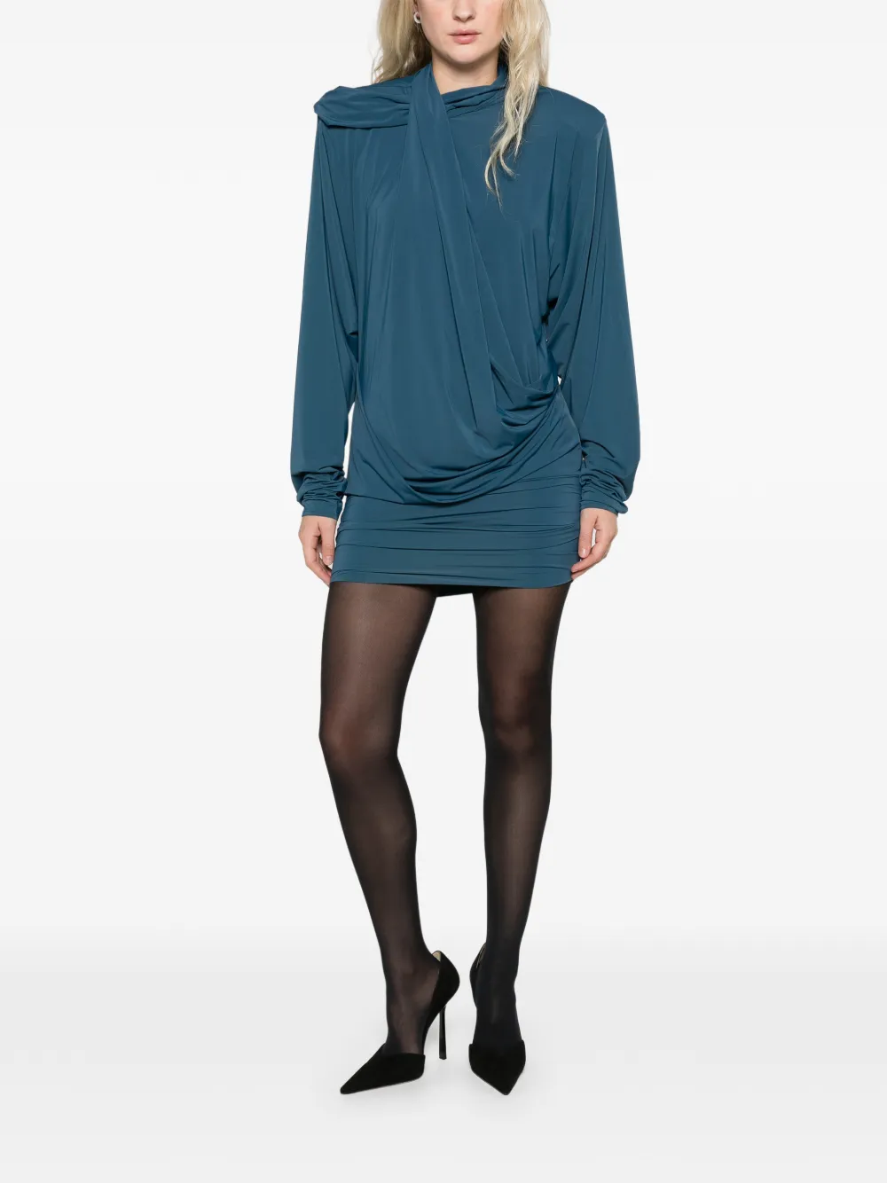 ENTIRE STUDIOS Dalters mini-jurk Blauw