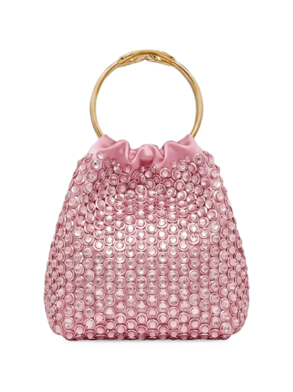 Valentino Garavani Small Carry Secrets Bucket Bag In Pink