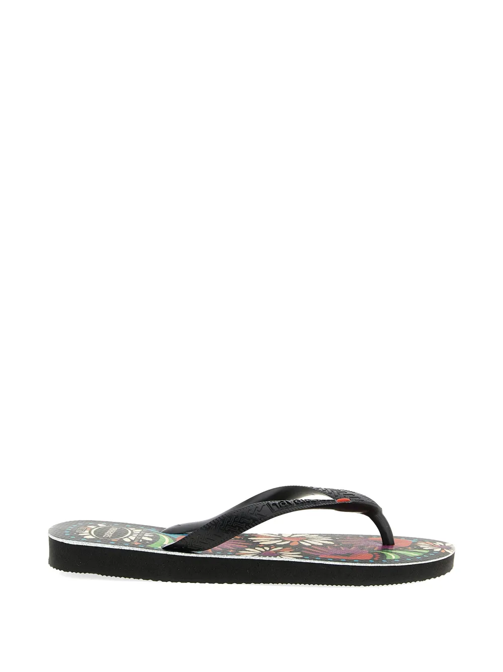 Havaianas Ginga teenslippers met bloemenprint Zwart