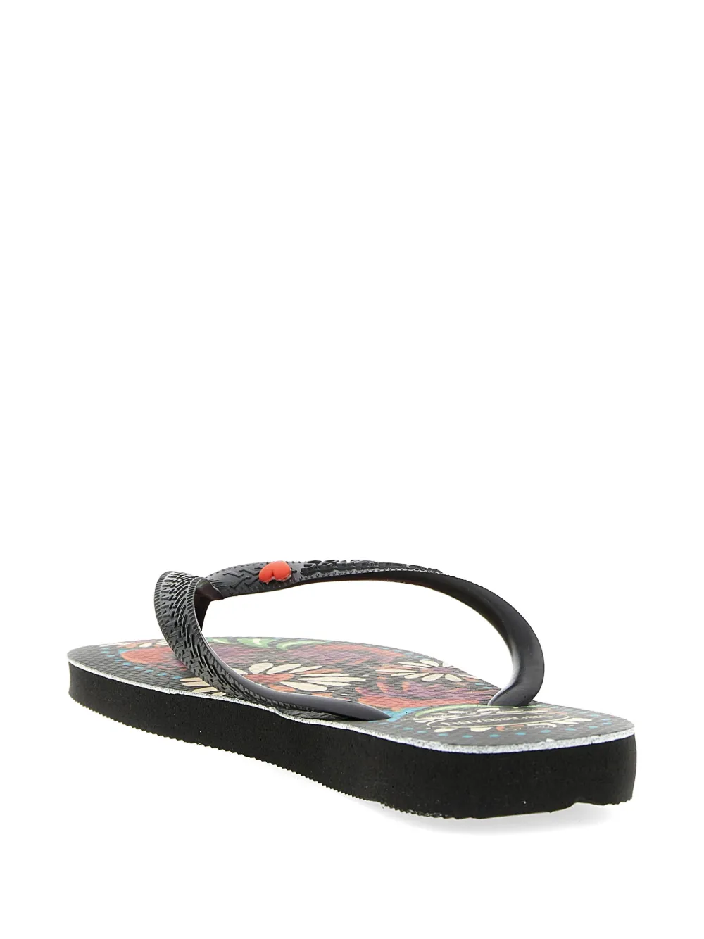 Havaianas Ginga teenslippers met bloemenprint Zwart
