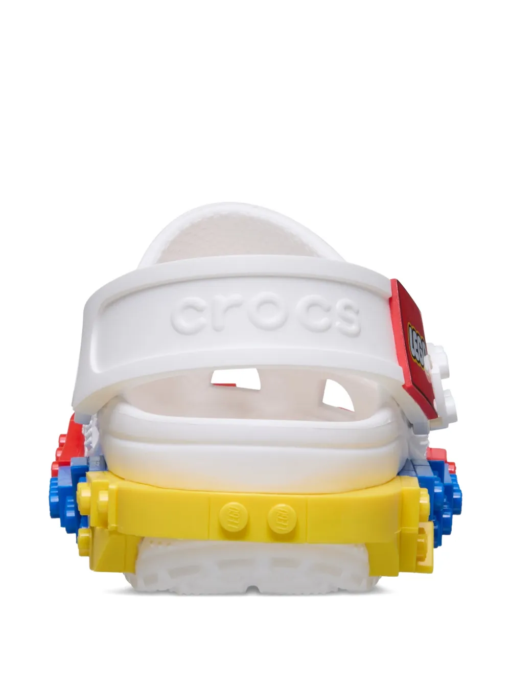 Crocs Kids x Lego Creativity geperforeerde sandalen Wit