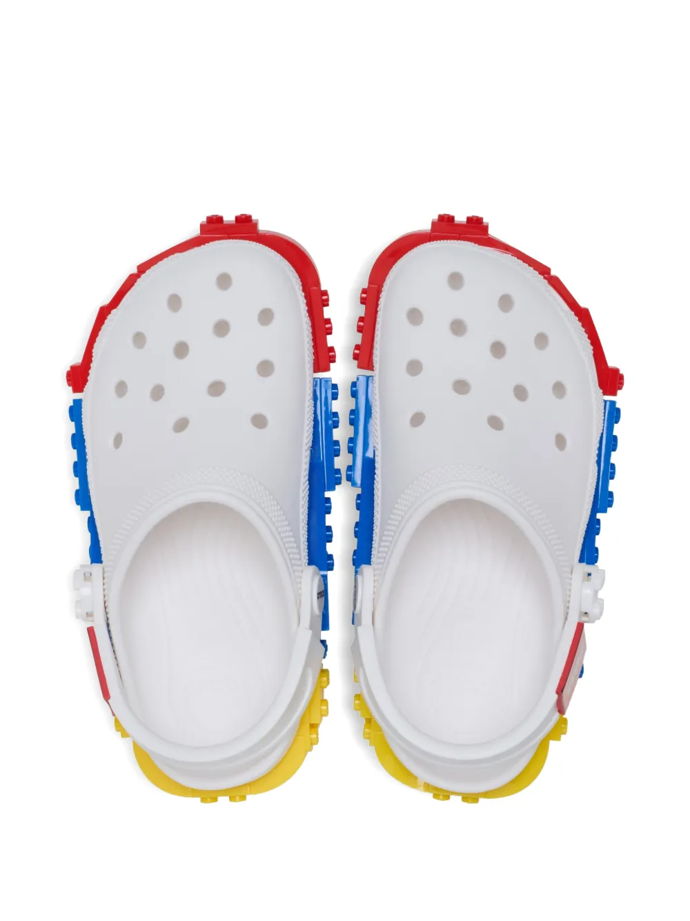 Crocs Kids x Lego Creativity geperforeerde sandalen Wit