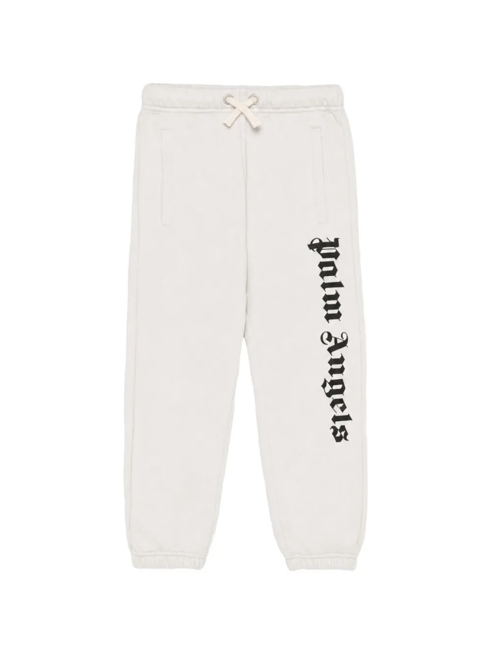 Palm Angels Kids logo-print track pants - Bianco