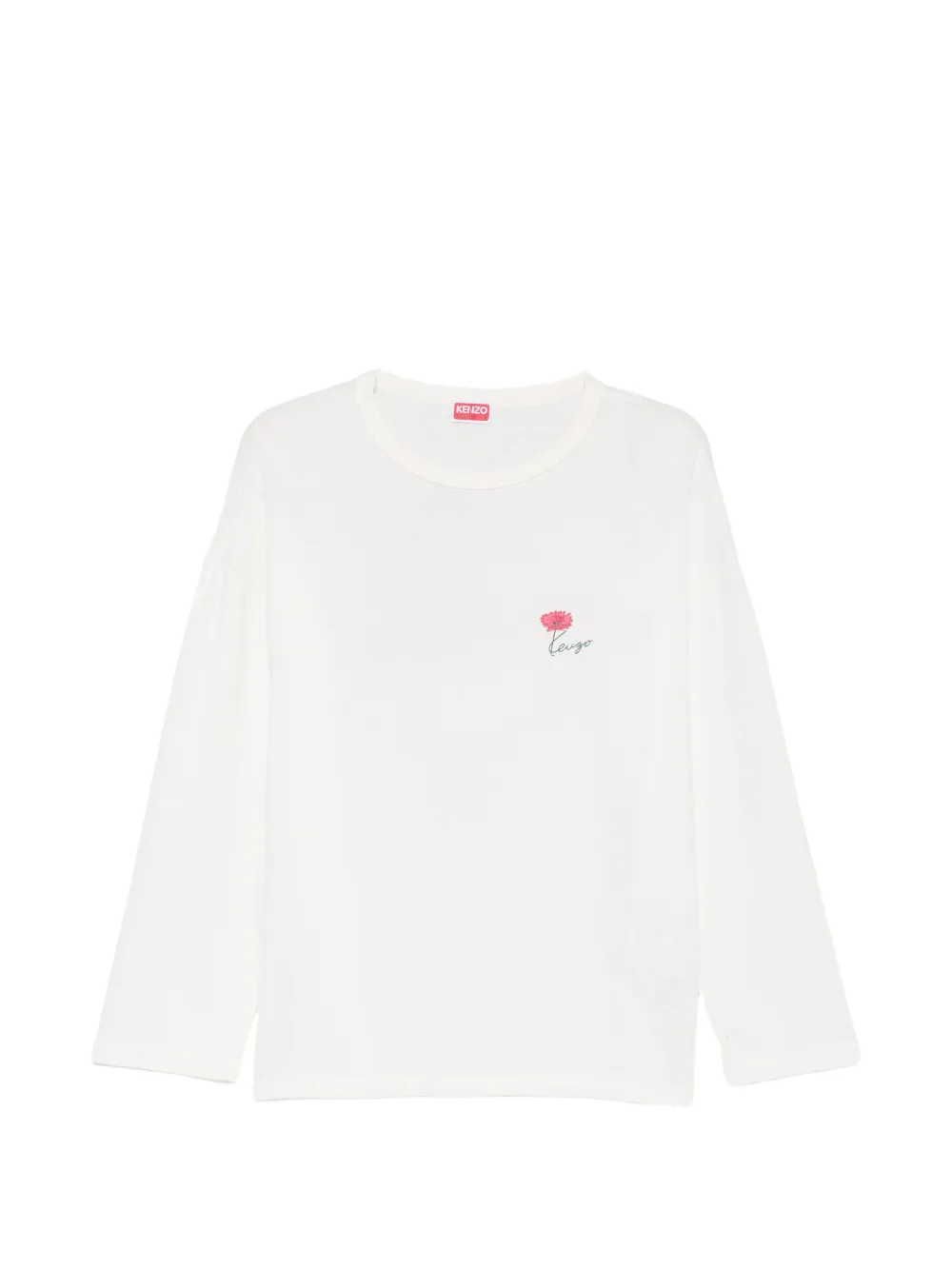 Kenzo Tulip printed T-shirt - Bianco