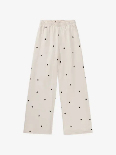 Molo pants con corazones estampados