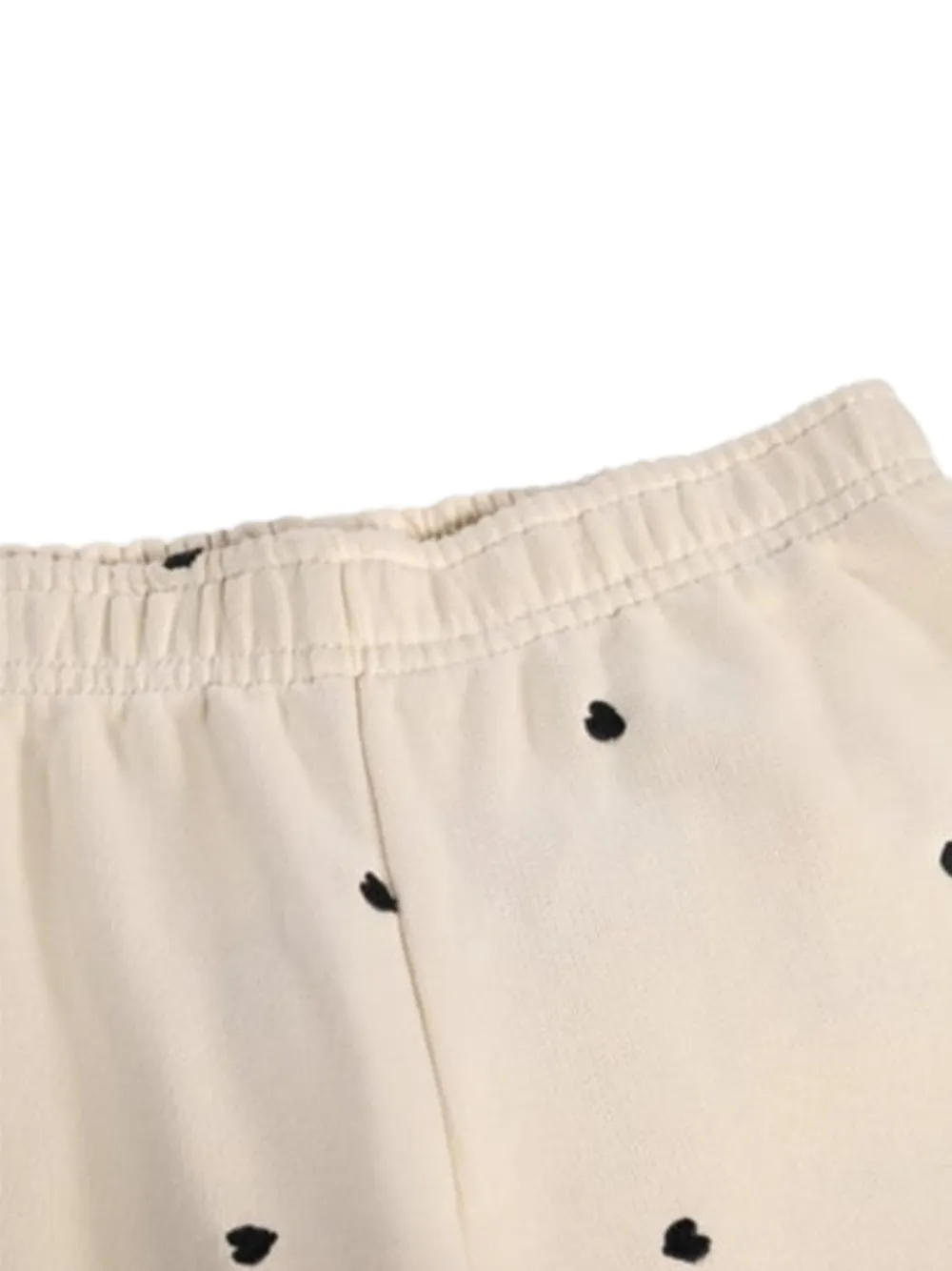 Molo Trainingspak met hartprint Beige