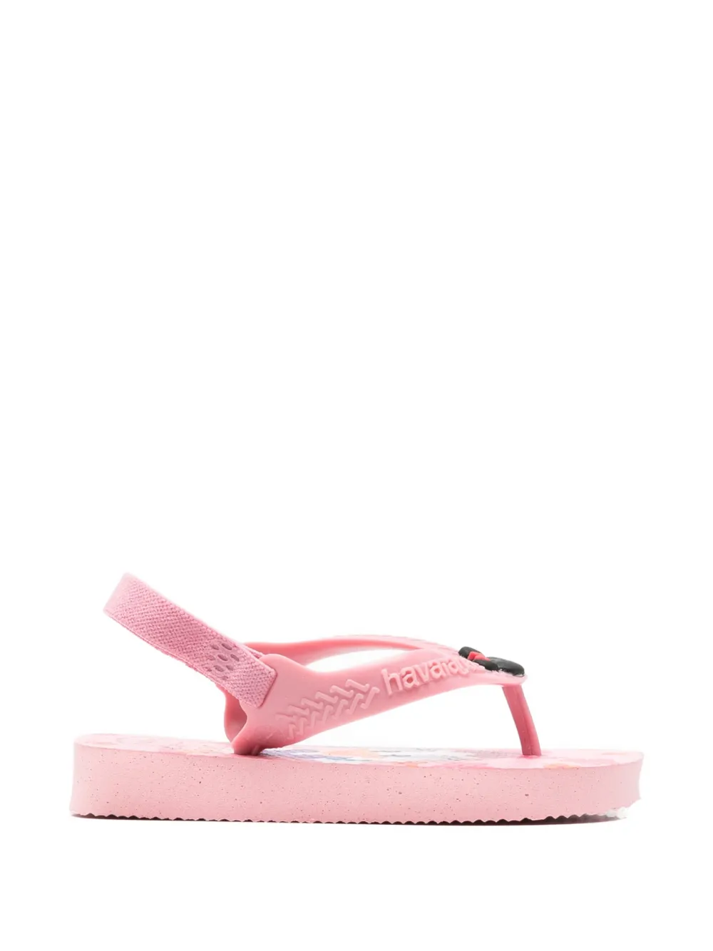 Havaianas Kids x Disney graphic-print slingback sandals - Rosa