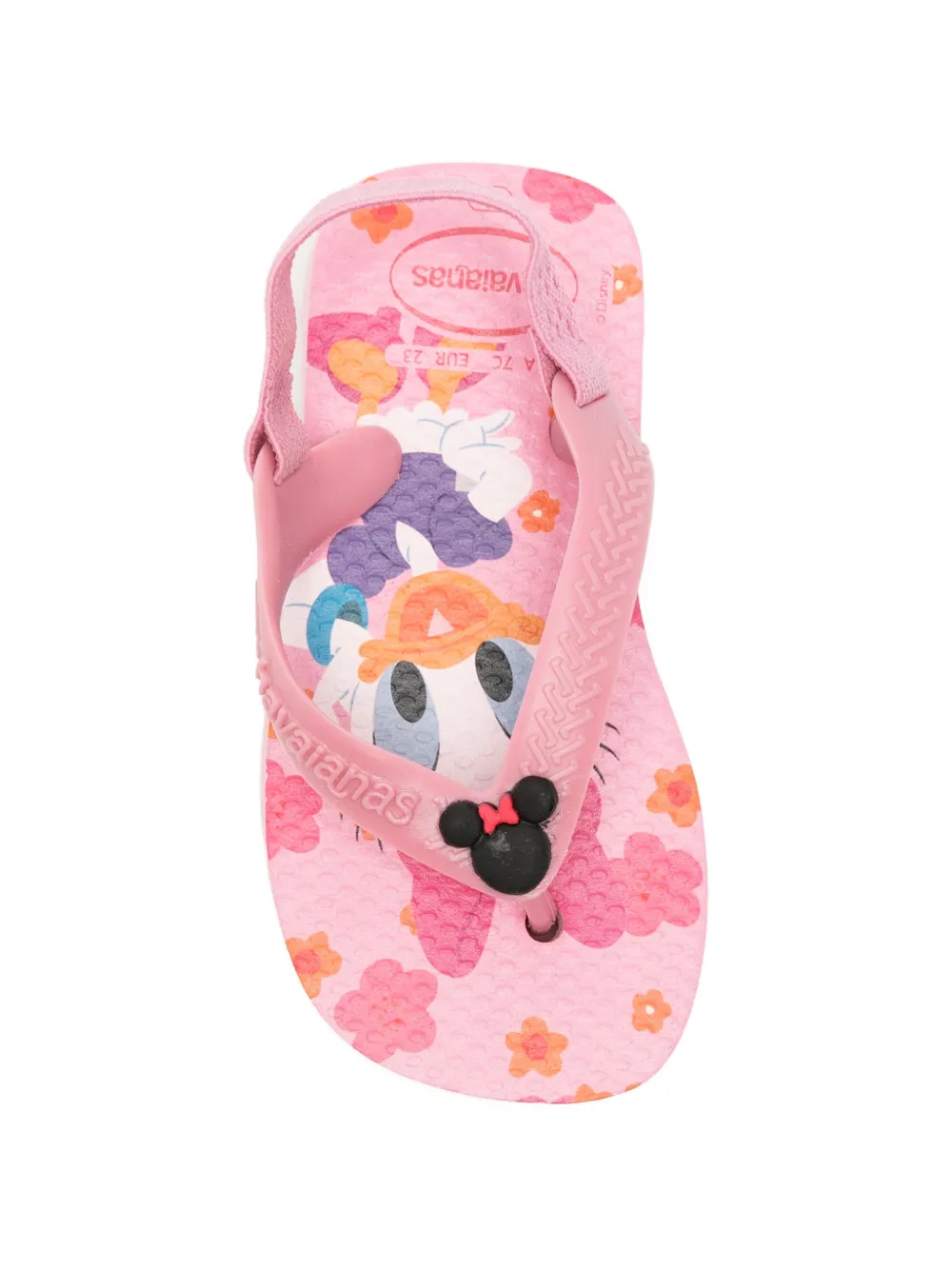 Havaianas Kids x Disney slingback sandalen met grafische print Roze