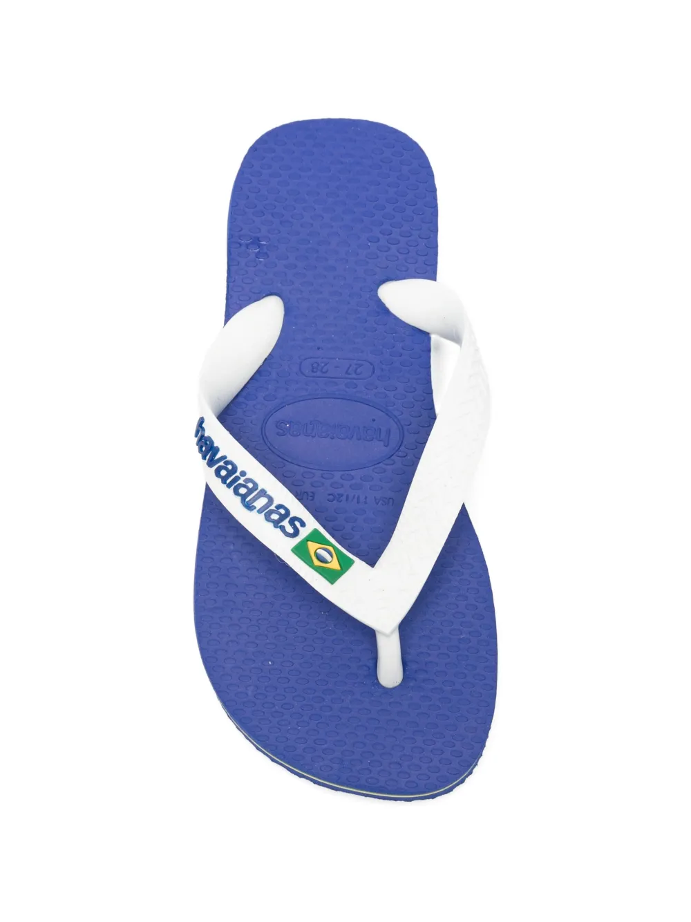 Havaianas Kids logo-print flip flops Wit