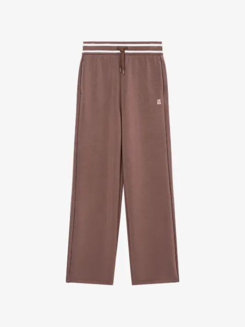 Armani Exchange logo-plaque track pants