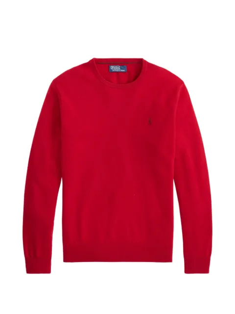 Polo Ralph Lauren embroidered-Pony wool sweater
