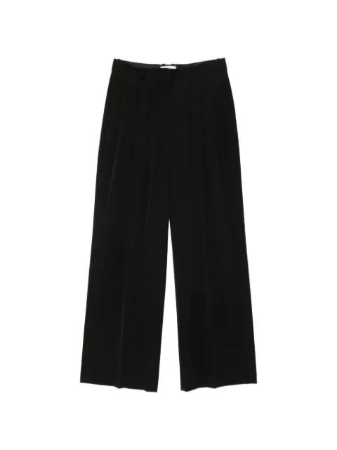 The Row pleated wide-leg trousers