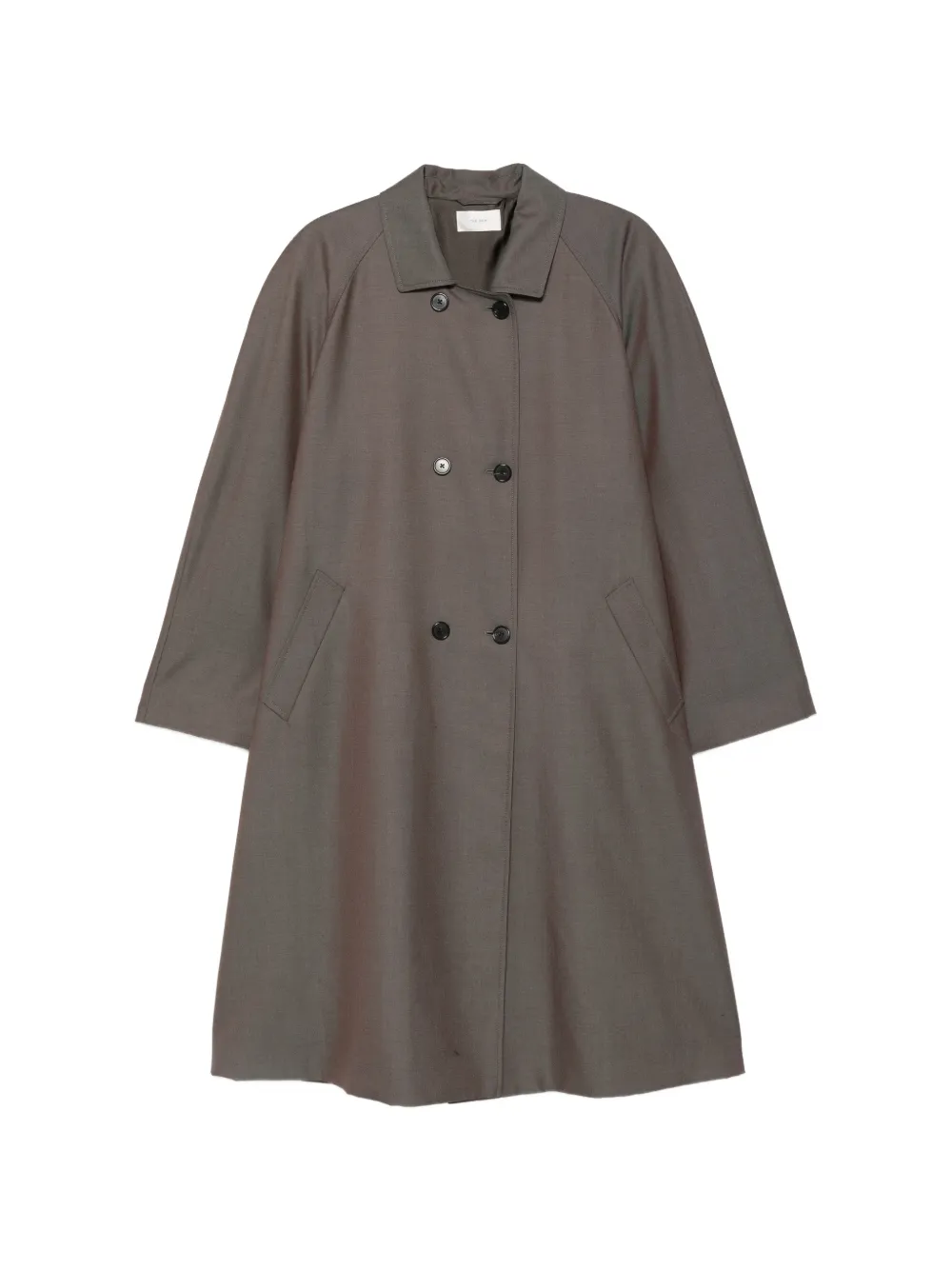 The Row Emma double-breasted coat - Verde