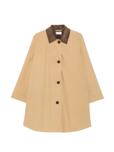 The Row Ina corduroy-collar coat